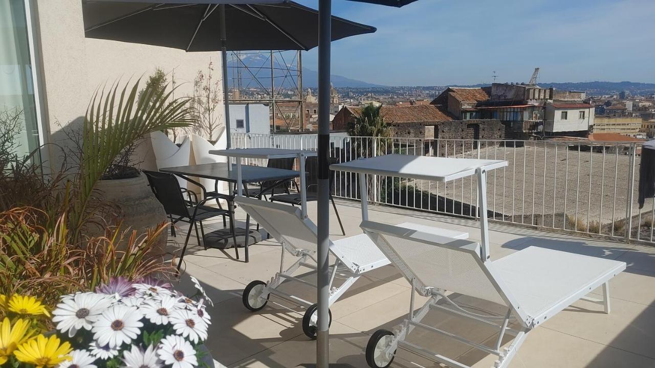 Attico Sul Porto Di Catania E Vista Vulcano Экстерьер фото